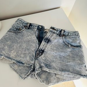 Levi Boot Cut 517 Jean Shorts